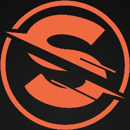 SpringRacks Hosting orange S mark